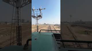 GEU40 Cab ride  Khanewal ❤️ pakrailz railway pakraillive train pakrailroads railroad [upl. by Giah]