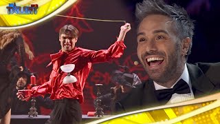 Mateo Turbelin BAILA con estos DIÁBOLOS y enamora al jurado  Gran Final  Got Talent España 2022 [upl. by Llenahc]