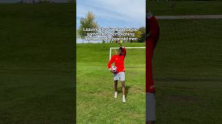 Match ball for the Hatrick ⭐️ shorts youtubeshorts football soccer canada miguelkijiba [upl. by Ardnajela]