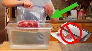 How to Vacuum Seal Food Without a Machine  Serious Eats [upl. by Yziar]