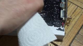 Applying Liquid Electrical Tape to Insulate a Graphics Card [upl. by Nehemiah]