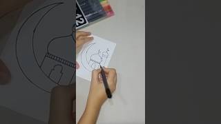 How to make eid milad un nabi card12 Rabi Al Awal card12rabiulawal shorts emankajahan [upl. by Ynneh]