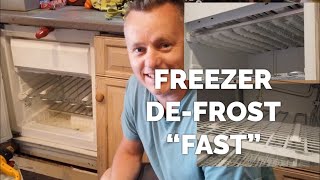 Quickest amp Easiest Way To DeFrost A Freezer [upl. by Aina]