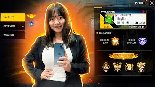 Free Fire LIVE Rank Push To GrandMaster 😍 Sooneeta is LIVE FF LIVE freefire live sooneeta [upl. by Hayyifas206]