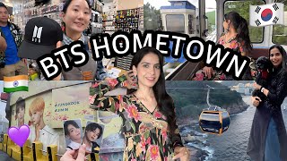 🇰🇷I visited BTS Jimin and Jungkook home 🏠  Busan Vlog Korea 💜 [upl. by Nenad]