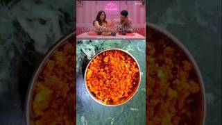 Janhavi Kapoor loves Maharashtrian shengdana chutney shorts celebrityfood shengdanachutney [upl. by Dorr]