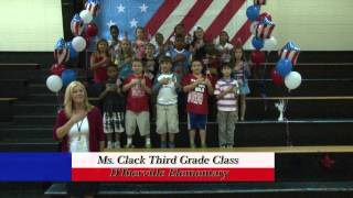 DIberville Elementary School  Mrs Clacks Third Grade Class [upl. by Atauqal886]