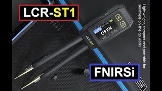 TA0424 FNIRSI LCR ST1LCR Bridge Tweezers  Hands On  Firmware Update [upl. by Aneen]