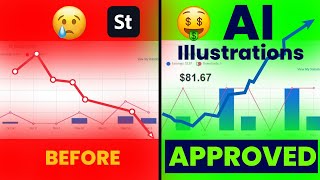 More Sales on Adobe Stock using AI  How to Get APPROVED your AI illustrations on Adobe Stock [upl. by Aierb127]