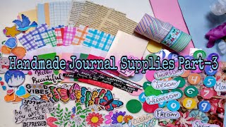 Diy handmade journal supplies inspired by tonni art and craft amp Mukta Art and craft  Part  3 [upl. by Annia]