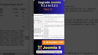 GD Available off in Joomla 5  Joomla 5 Upgrade Recommendation Settings Fixed joomla5 basicjoomla [upl. by Jamille]