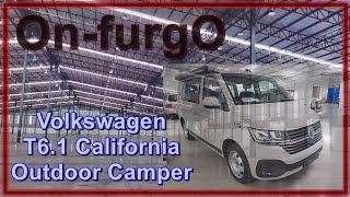 Volkswagen T61 California Outdoor Camper 150CV 6vel Blanco Candy MY24 [upl. by Bordie954]