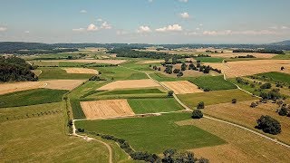 Drone Views of Switzerland in 4k Ajoie  Jura [upl. by Vanna]