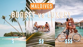 BUDGET vs LUXURY in the Maldives  Everything you need to know at 3 INCREDIBLE RESORTS [upl. by Annayar936]