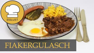 Deftiges FIAKERGULASCH  schmeckt nicht nur in Wien köstlich [upl. by Jb]