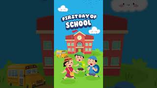 My First School Day Hip Hooray 🎶🏤 kidssongs [upl. by Nosraep]