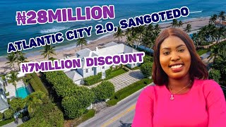 Land for sale at sangotedo Atlantic city estate 20 [upl. by Amluz]