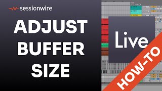 How To Decrease Latency By Adjusting Buffer Size In Ableton Live [upl. by Jordison]