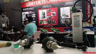 Leister Technologies at Techtextil India 2021 [upl. by Nanor79]