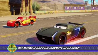 Jackson Storm vs Lightning McQueen Cars 3 Driven to Win [upl. by Egor]