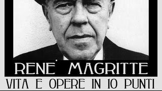 René Magritte vita e opere in 10 punti [upl. by Hpsoj]