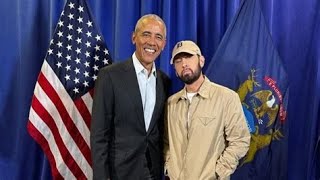 Obama raps Eminems quotLose Yourselfquot [upl. by Aarika]