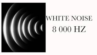 White noise for tinnitus relief  8000 hz Ruido branco 8 000 hz para Zumbido [upl. by Ninerb75]