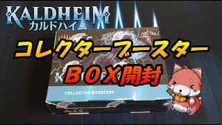 【MTG】カルドハイム コレクターブースターBOX開封 KALDHEIM COLLECTOR BOOSTER BOX OPENING [upl. by Ahsytal]