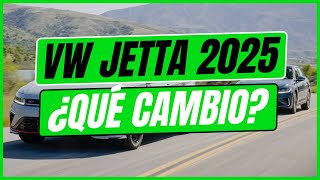 VW Jetta 2025  ¿Que cambios tendrá [upl. by Sonahpets106]