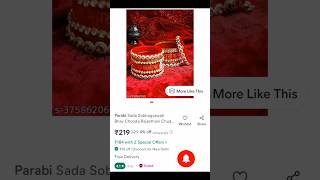 Sada saubhagyavati bhava bangles set unboxing meesho ytshorts kanganset bride Anu [upl. by Donela477]