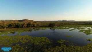 Flying in Gonarezhou National Park Zimbabwe [upl. by Leahpar]