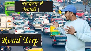 Bahadurgarh to peeragarhi HiTech road delhiroads [upl. by Taro]