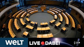 MinisterpräsidentenWahl in Thüringen zweite Zitterpartie im Landtag [upl. by Anelrihs]