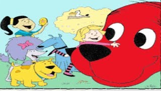 clifford the big red dog full episodes Clifford learn colors with Emily Elizabeth and TBone [upl. by Elleuqar]