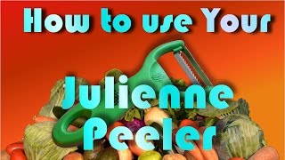 Julienne Peeler demo by A Kitchen Must [upl. by Marshal]