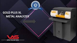 Optical Emission Spectrometer by VAS Spectrometer PVT LTD Model Gold Plus XL [upl. by Lessirg]