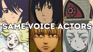 Fumetsu no Anata e All Character Voice Actors Seiyuu Same Anime Characters To Your Eternity [upl. by Ayanal]