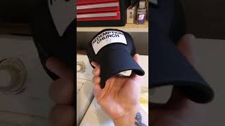 How to shape a hatball cap with bill [upl. by Gniliem365]