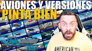 Descubre las Versiones y Lista de Aviones 😮 de Flight Simulator 2024 [upl. by Castara]