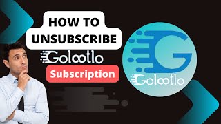 How to unsubscribeCancel Golootlo Subscription on Android iPhone amp iPad [upl. by Eitisahc633]