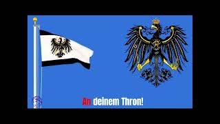 The royal anthem of Kingdom of Prussia from 1795 to 1918quotHeil dir im Siegerkranzquot [upl. by Analle891]