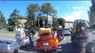 2018 07 05 Court Séjour Goldwing en Italie par 4G [upl. by Novonod]