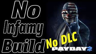 Old  2017  PC Payday 2 No Infamy No DLC Loud Dodge Death Wish Build Rogue Perk Deck [upl. by Aguste904]