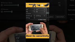 🔥 6x zero M4 ki sensitivity setting 😱 pubg inventory Saurav 4x 2x 3xpubghighlights pubgmesports [upl. by Ilsel55]