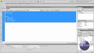 Dreamweaver Tutorial  HTML and CSS Website  Layout [upl. by Irol]