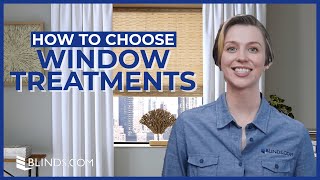 How to Choose Window Treatments  Blindscom [upl. by Asirrom]