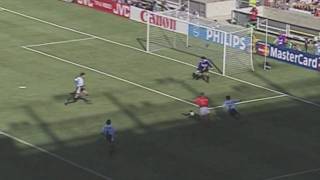 Netherlands  Argentina Bergkamp Goal 1998 HD [upl. by Atsirc142]