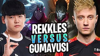 T1 REKKLES vs T1 GUMAYUSI  T1 Rekkles Plays Jhin ADC vs T1 Gumayusi Varus Season 2023 [upl. by Simsar]