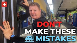 17 Transportation Tourist Mistakes To Avoid  Swiss Transportation amp Switzerland Travel Tips [upl. by Stauder593]