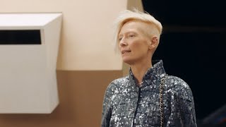 Tilda Swinton at the CHANEL SpringSummer 2023 Haute Couture show — CHANEL Haute Couture [upl. by Eaver]